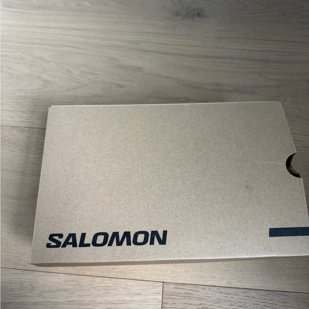 Salomon White and Gray Athletic Shoes - Picture 7 of 7